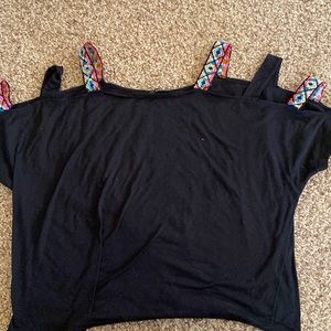 Cold shoulder top